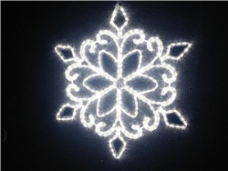 2D  LED motif light - Snowflake