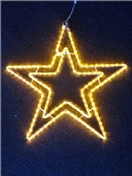 2D  LED motif light -Star