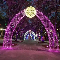 3D  LED motif light - Arch