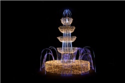 3D  LED motif light -  fountain