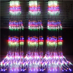 LED waterfall light